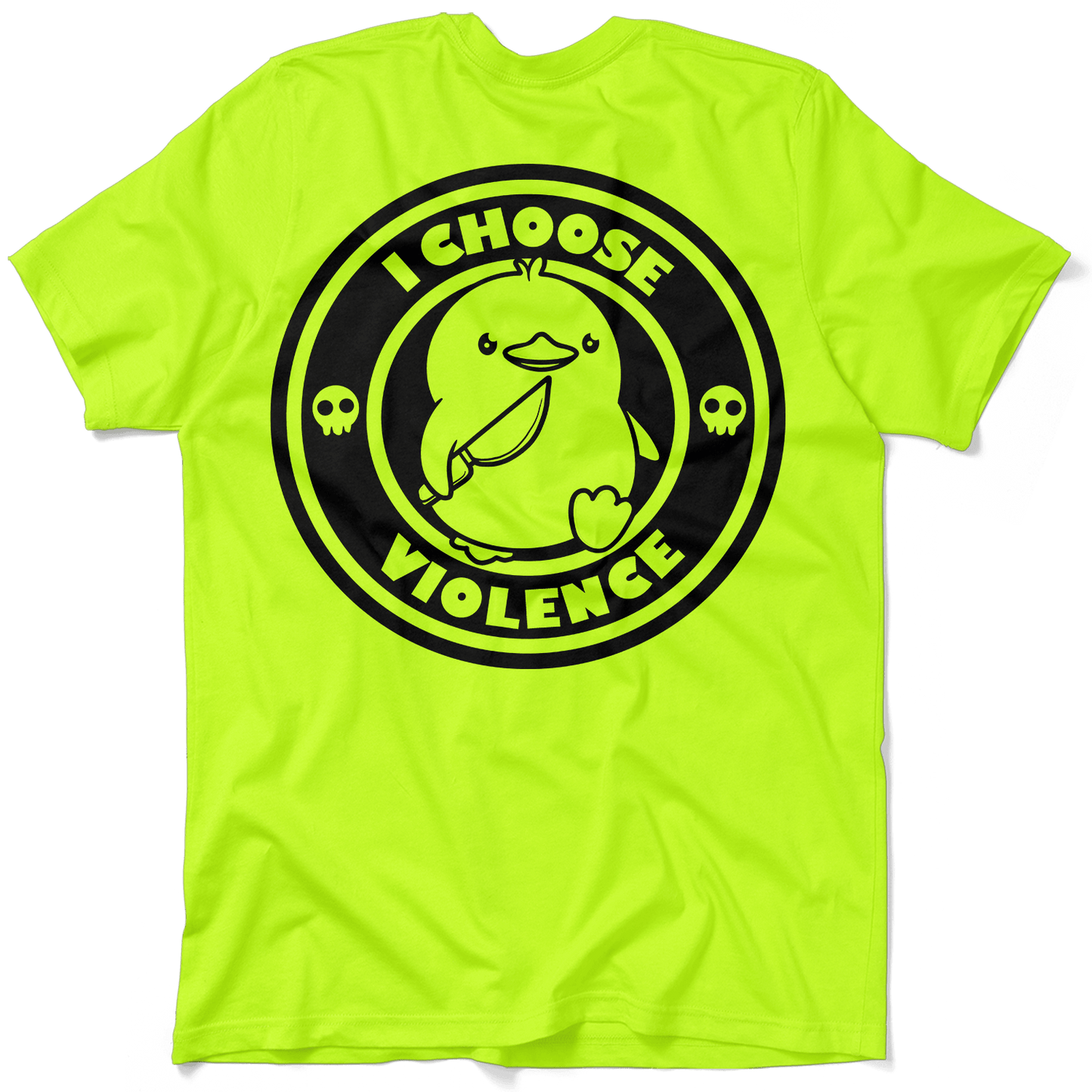 Violence - Safety Yellow T-Shirt — photo 1 of 3