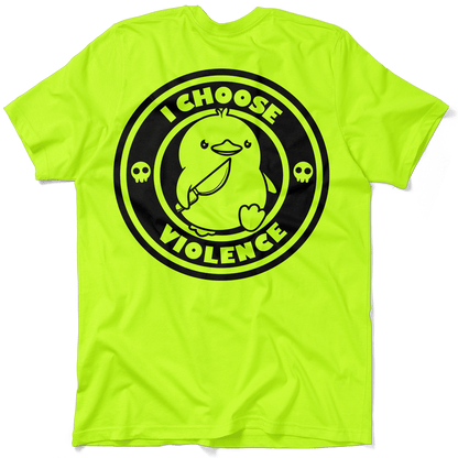 Violence - Safety Yellow T-Shirt — photo 1 of 3