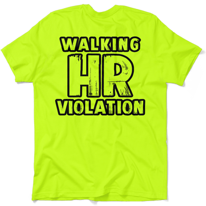 HR Violation - Safety Yellow T-Shirt — photo 1 of 5
