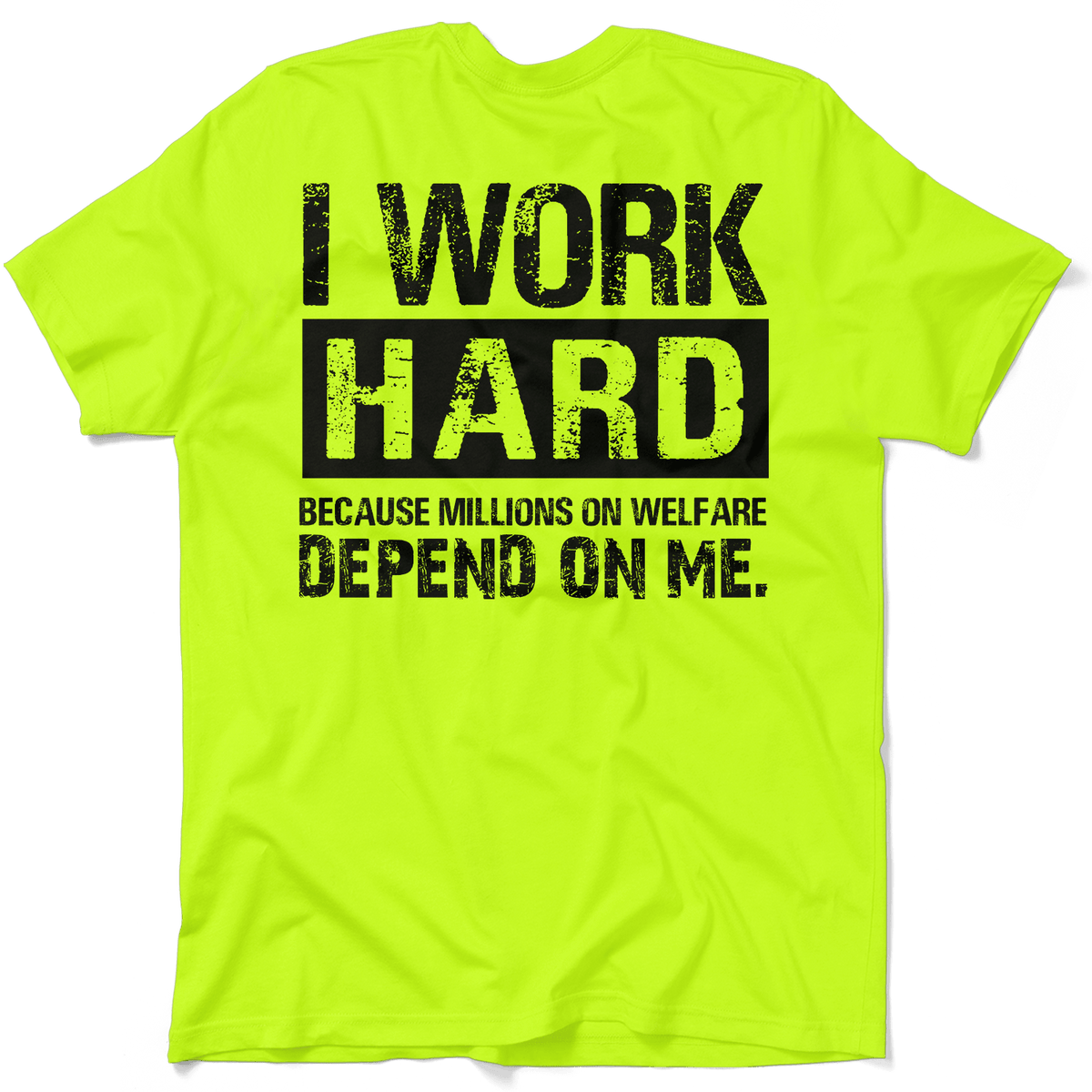 Welfare - Safety Yellow T-Shirt — photo 1 of 4