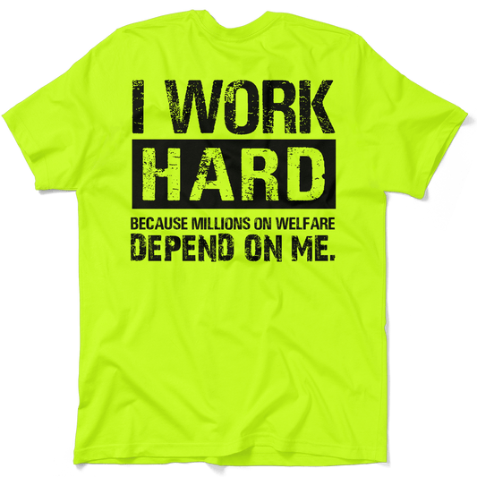 Welfare - Safety Yellow T-Shirt — photo 1 of 4
