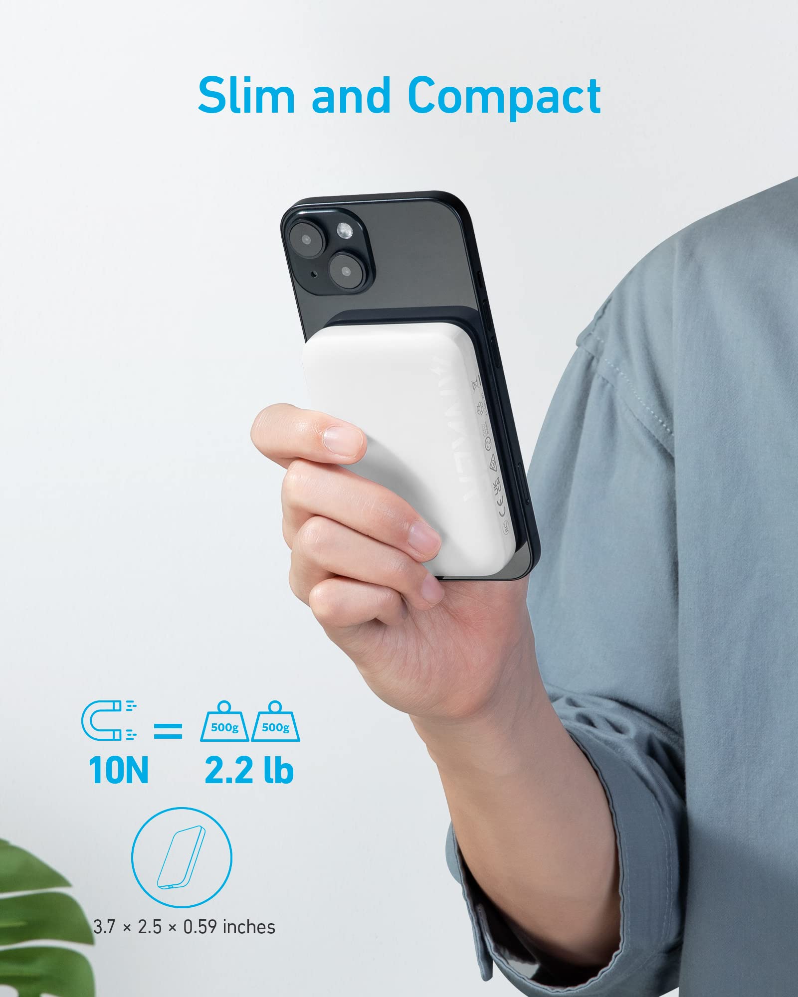 Anker <b>321</b> MagGo Battery (PowerCore Magnetic 5K) — photo 10 of 10