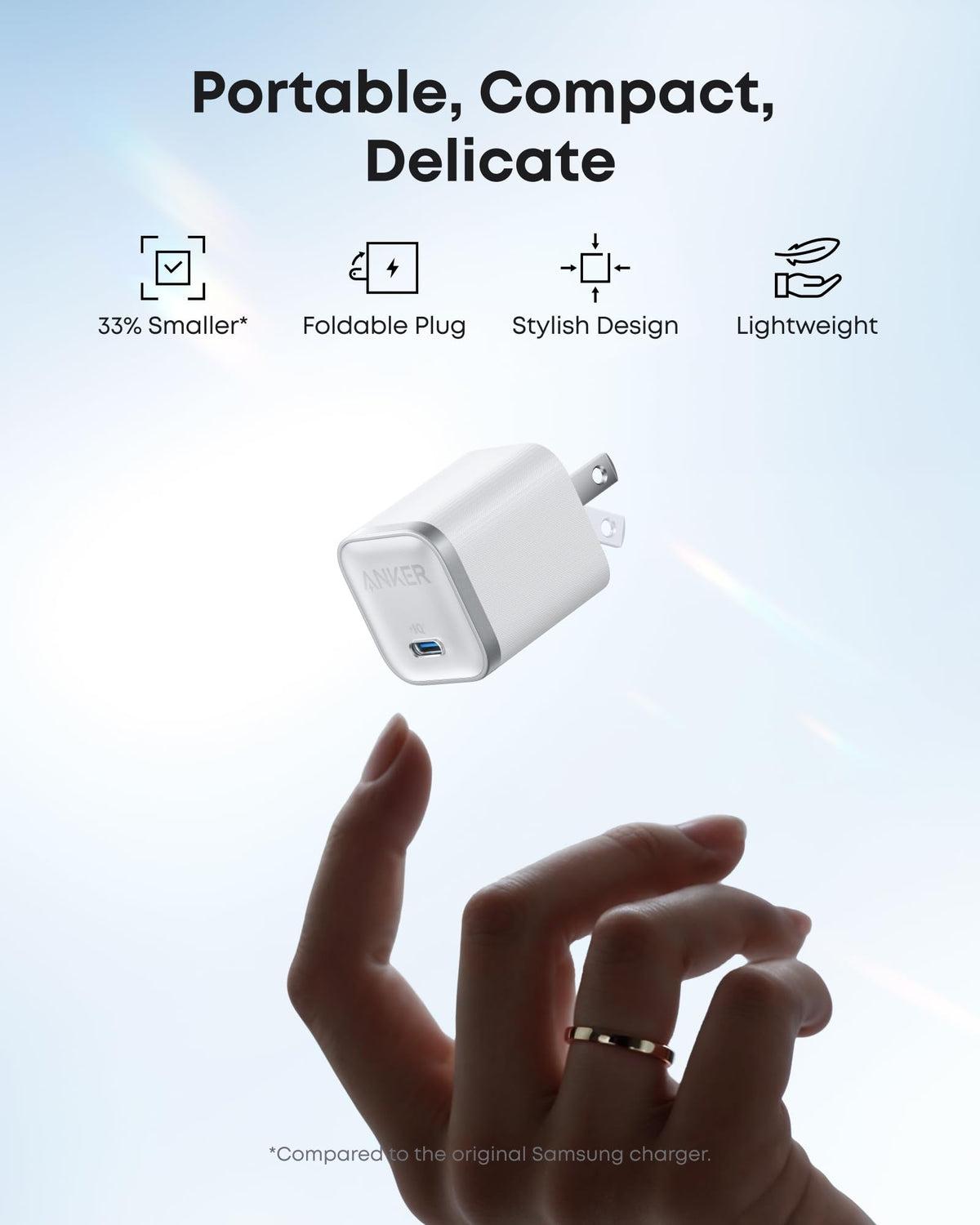 Anker Nano Charger (45W) with USB-C to USB-C Cable — photo 9 of 10