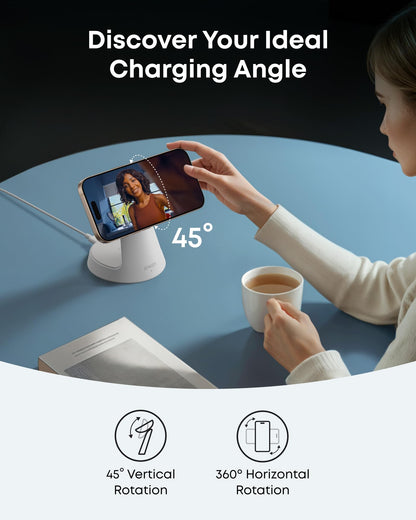 Anker MagGo Wireless Charging Station (3-in-1, Dock Stand) — photo 6 of 10