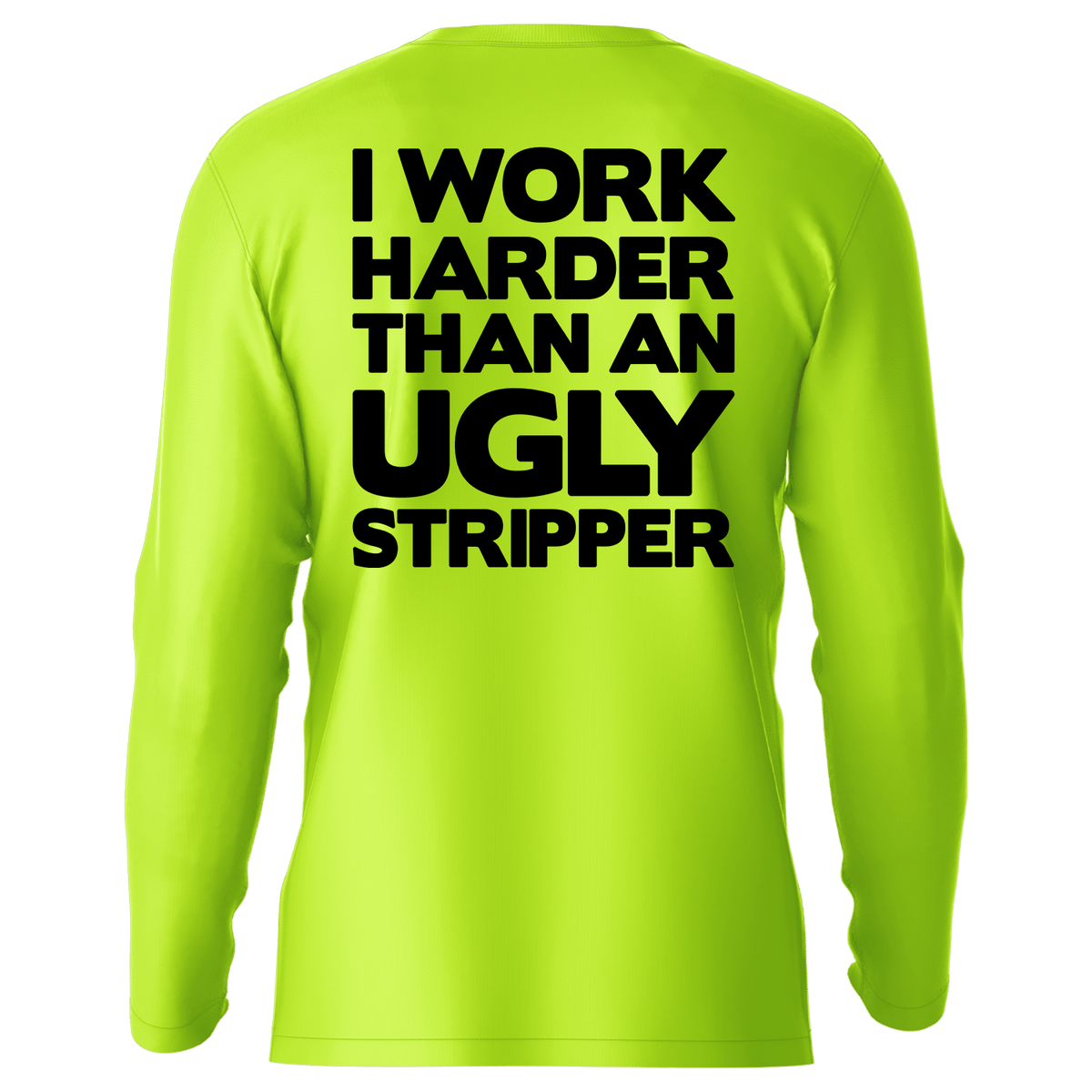 Work Harder - Hi-Visibility UPF 50 Long Sleeve Sun Shirt — photo 1 of 2