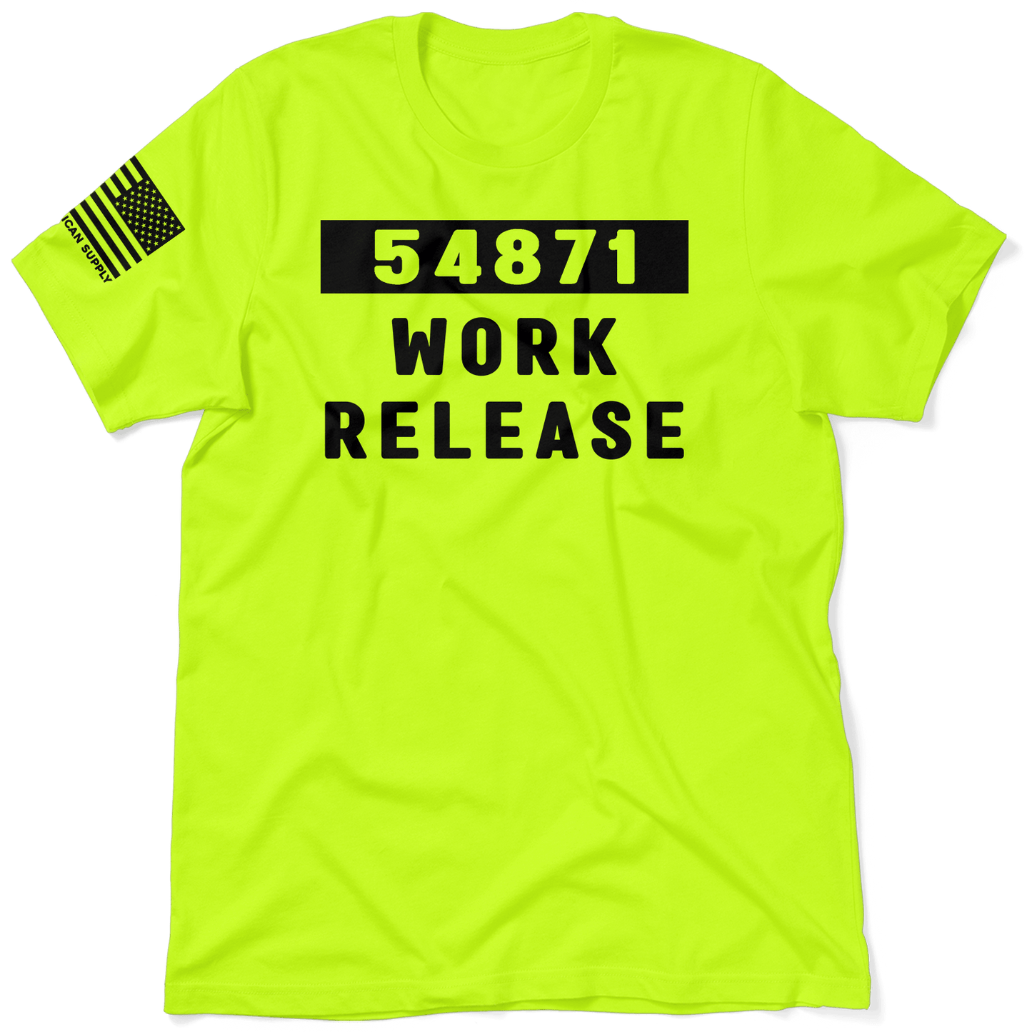 Work Release - Safety Yellow T-Shirt — photo 1 of 3