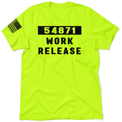 Work Release - Safety Yellow T-Shirt — photo 1 of 3