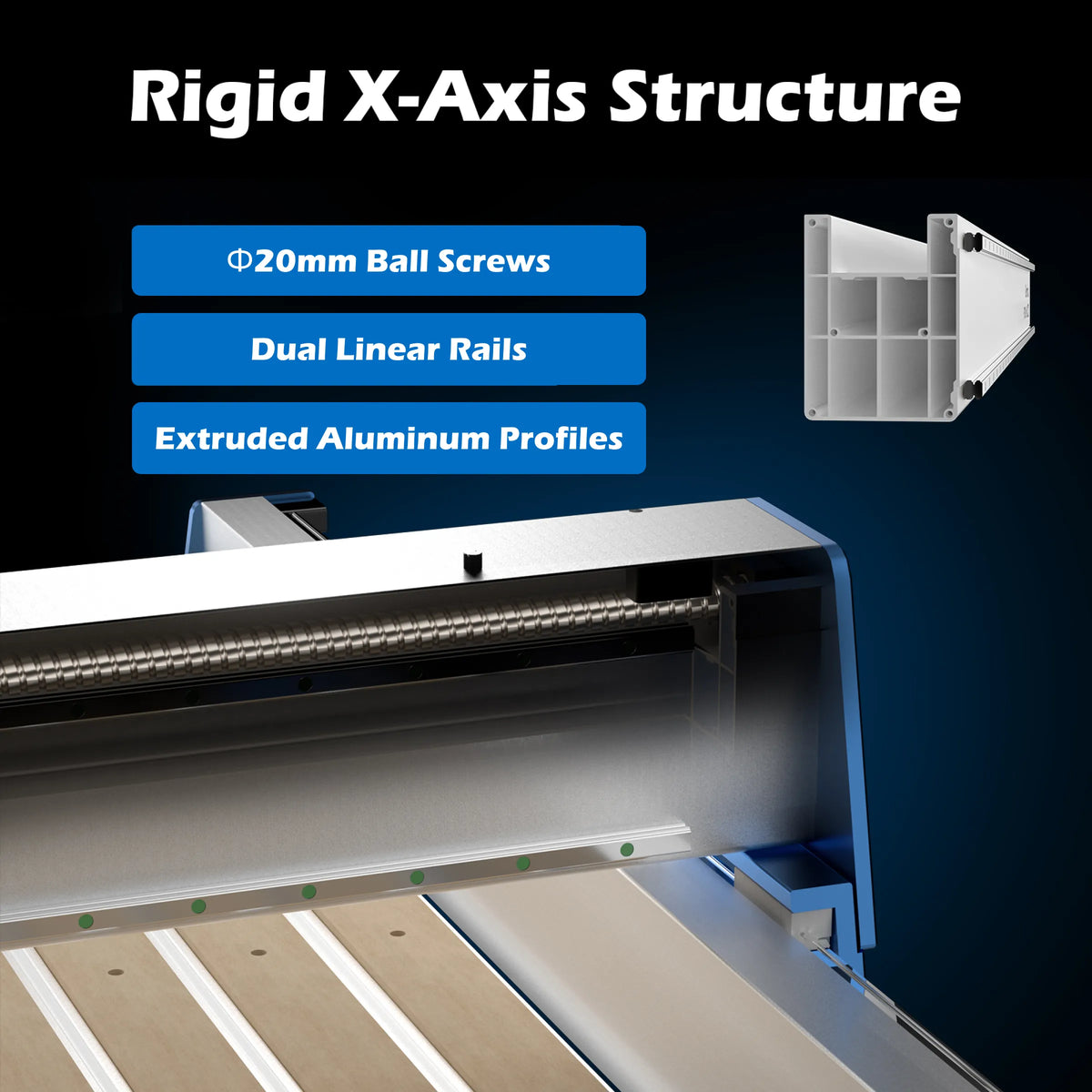PROVerXL 2x2 CNC Router, Pre-Assembled, Ball Screw Drive, Available with Vectric Software — photo 7 of 10