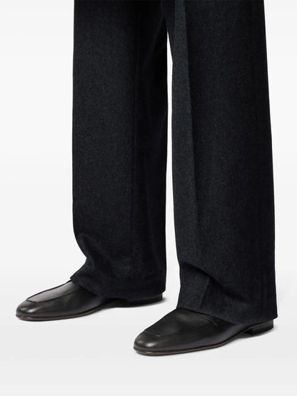 TOD'S Deconstructed Leather Loafers for Men