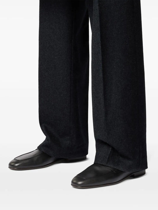 TOD'S Deconstructed Leather Loafers for Men