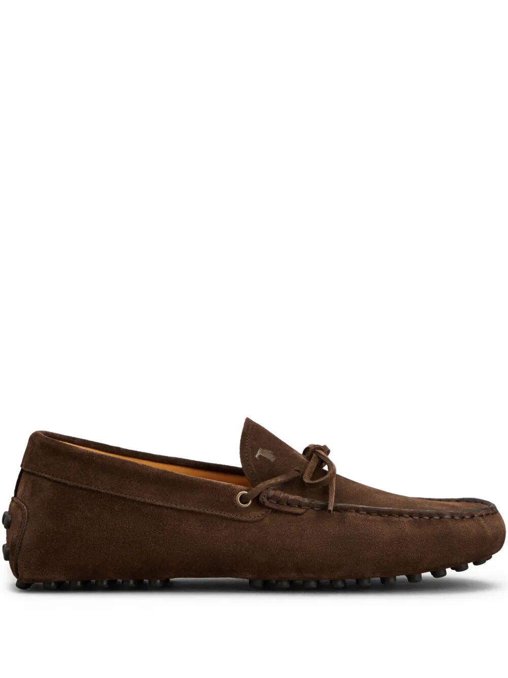 TOD'S Men's Suede Loafers with Lace