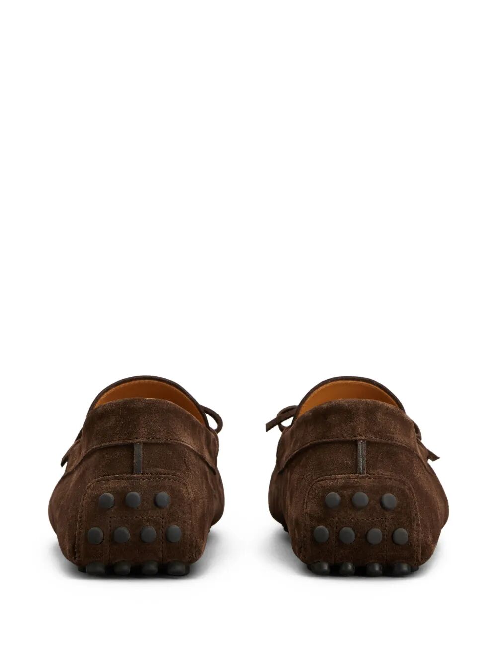 TOD'S Men's Suede Loafers with Lace