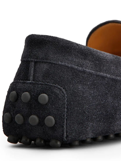 TOD'S Men's Suede Loafers with Lace