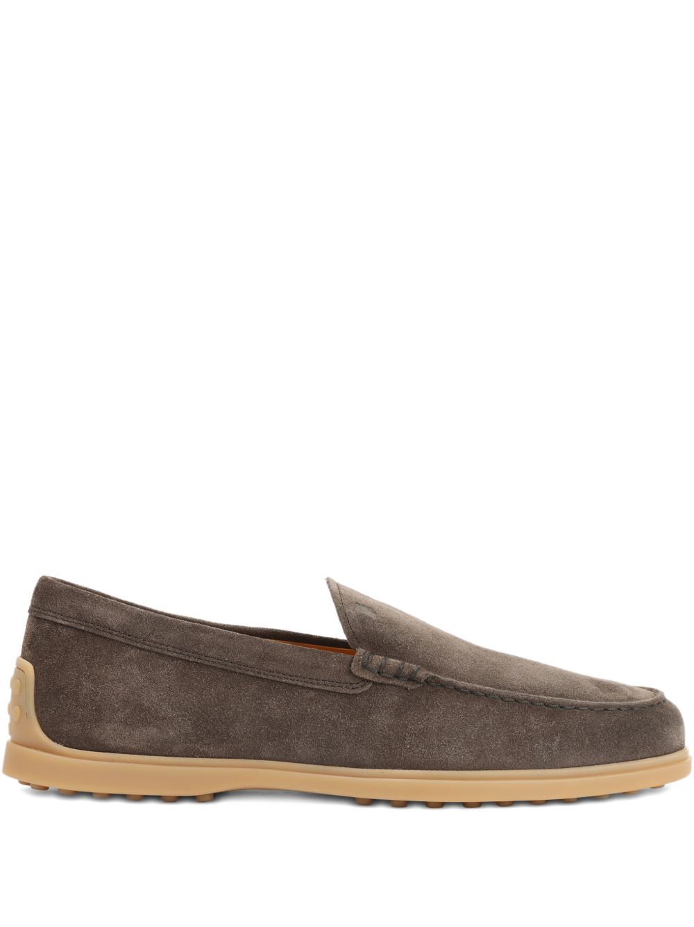 TOD'S Suede Leather Loafers for Men