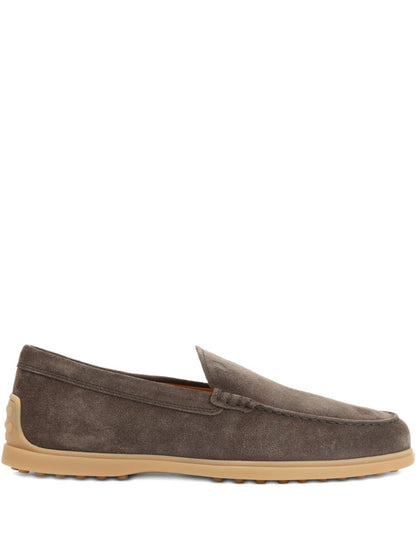 TOD'S Suede Leather Loafers for Men