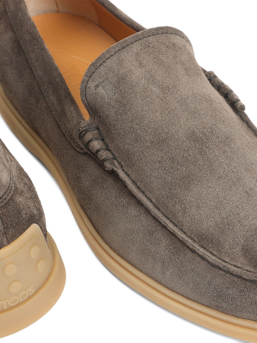 TOD'S Suede Leather Loafers for Men