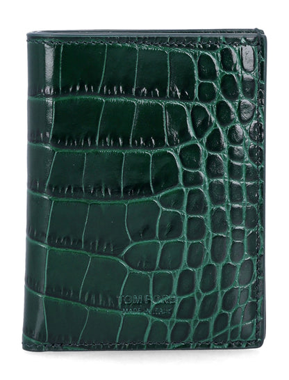 TOM FORD Men's Mini Folding Card Holder