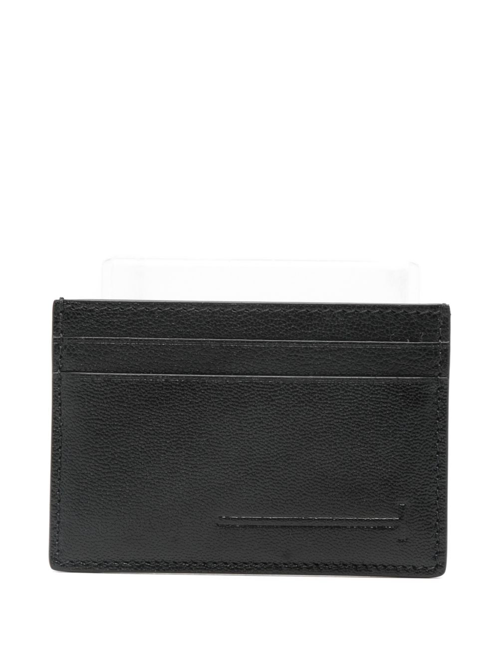 TOM FORD Mini Logo-Print Leather Cardholder