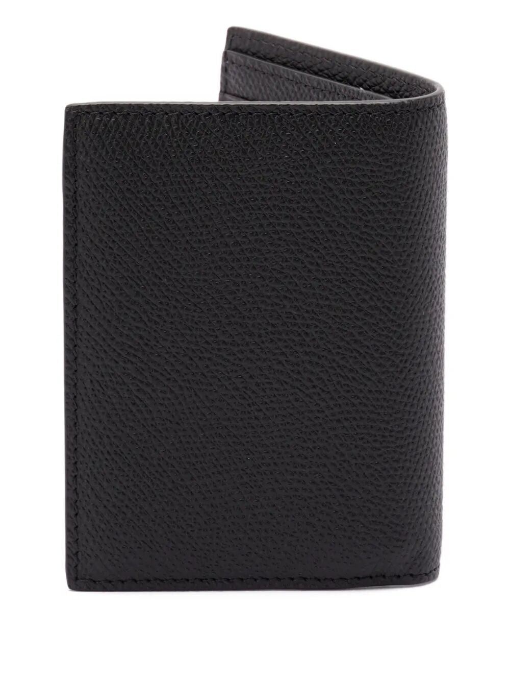 VALENTINO GARAVANI Mini Vlogo Signature Cardholder in Grainy Calfskin