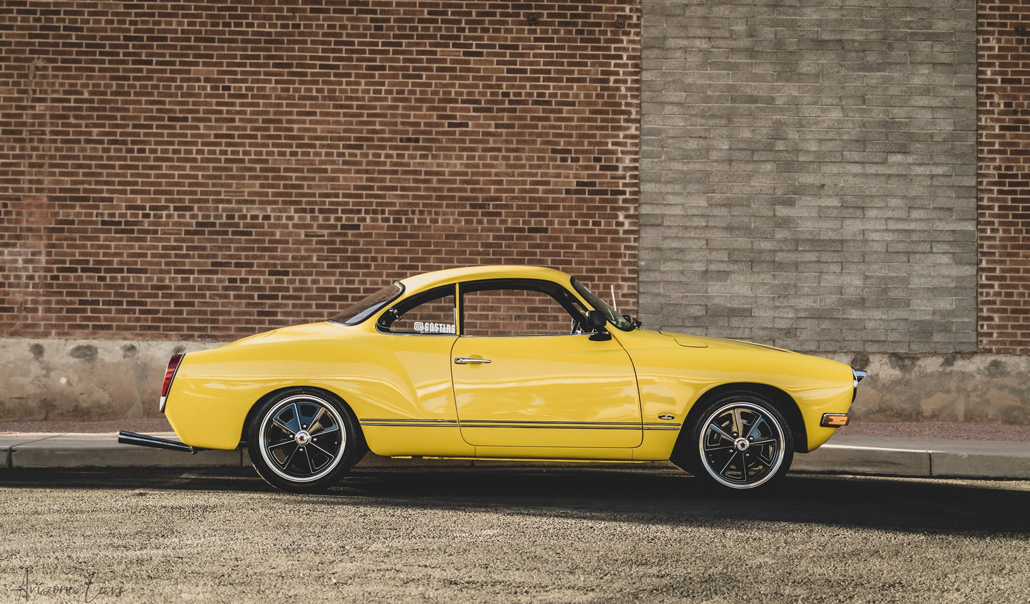 914 | Gloss Black Machined Lip + Milled Windows
