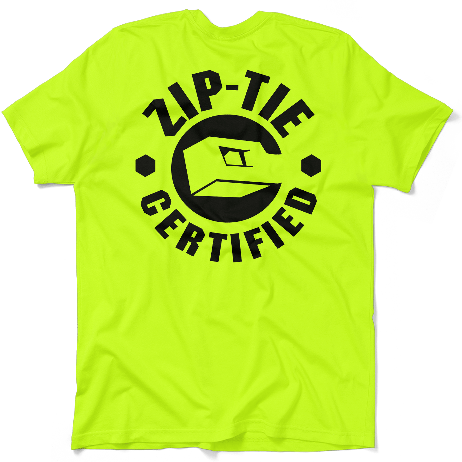 Zip Tie - Safety Yellow T-Shirt — photo 1 of 3