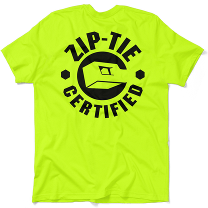 Zip Tie - Safety Yellow T-Shirt — photo 1 of 3