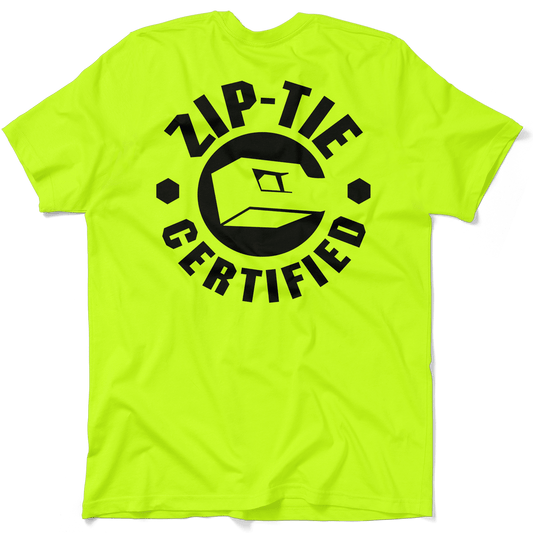 Zip Tie - Safety Yellow T-Shirt — photo 1 of 3