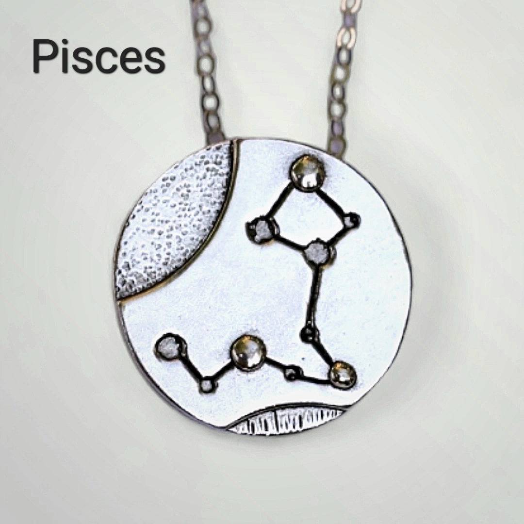 Written In The Stars Zodiac Constellation Necklace