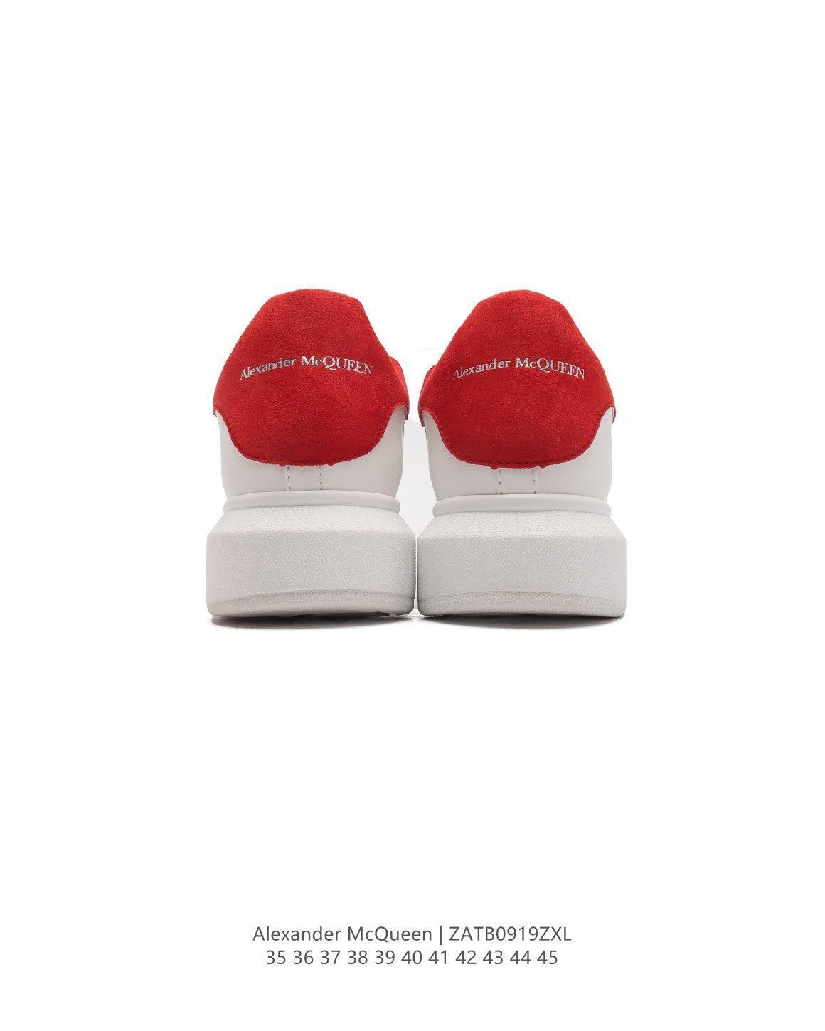 Alexander McQueen Sneakers White & Red | Luxury Fashion Statement