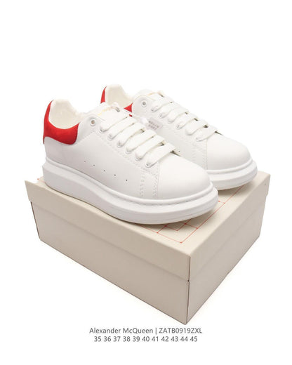 Alexander McQueen Sneakers White & Red | Luxury Fashion Statement