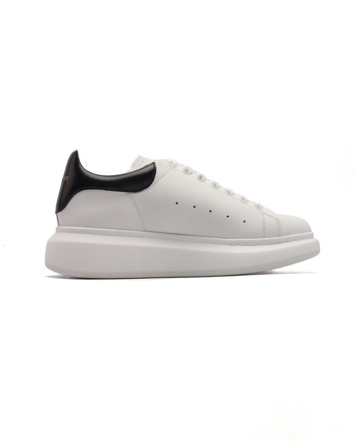 Alexander McQueen Oversized Sneakers - White & Black Leather