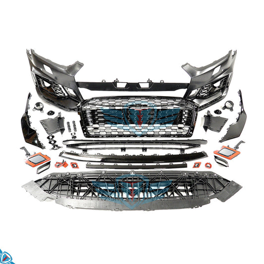2018-2019 Audi A5 / S5 (F5) RS5 Style Polypropylene Front Bumper Conversion Kit | E3Tuning — photo 1 of 10