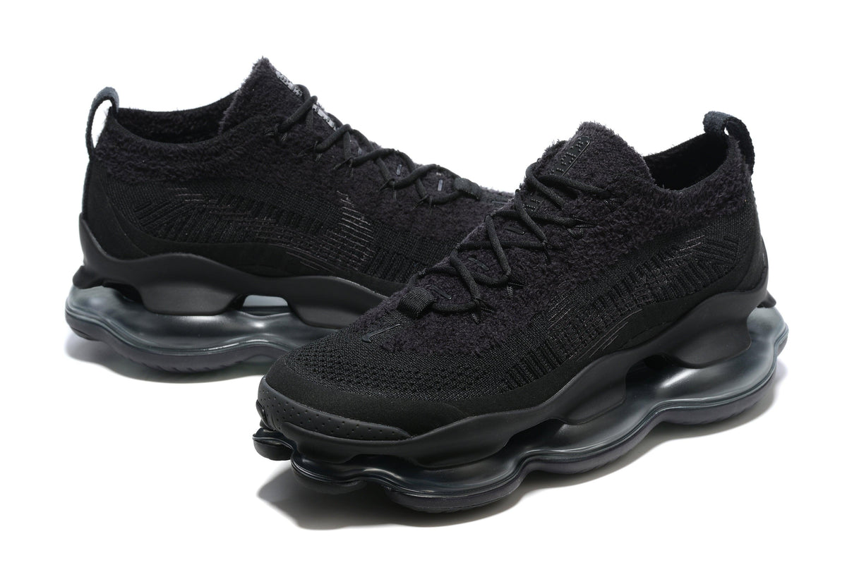 Nike Air Max Scorpion Triple Black - Women's Futuristic Sneakers