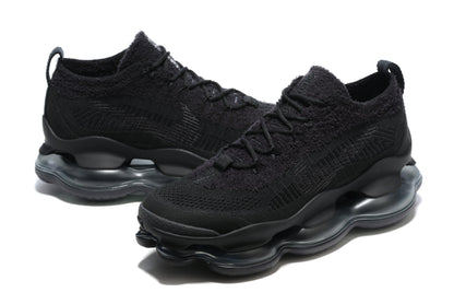 Nike Air Max Scorpion Triple Black - Women's Futuristic Sneakers