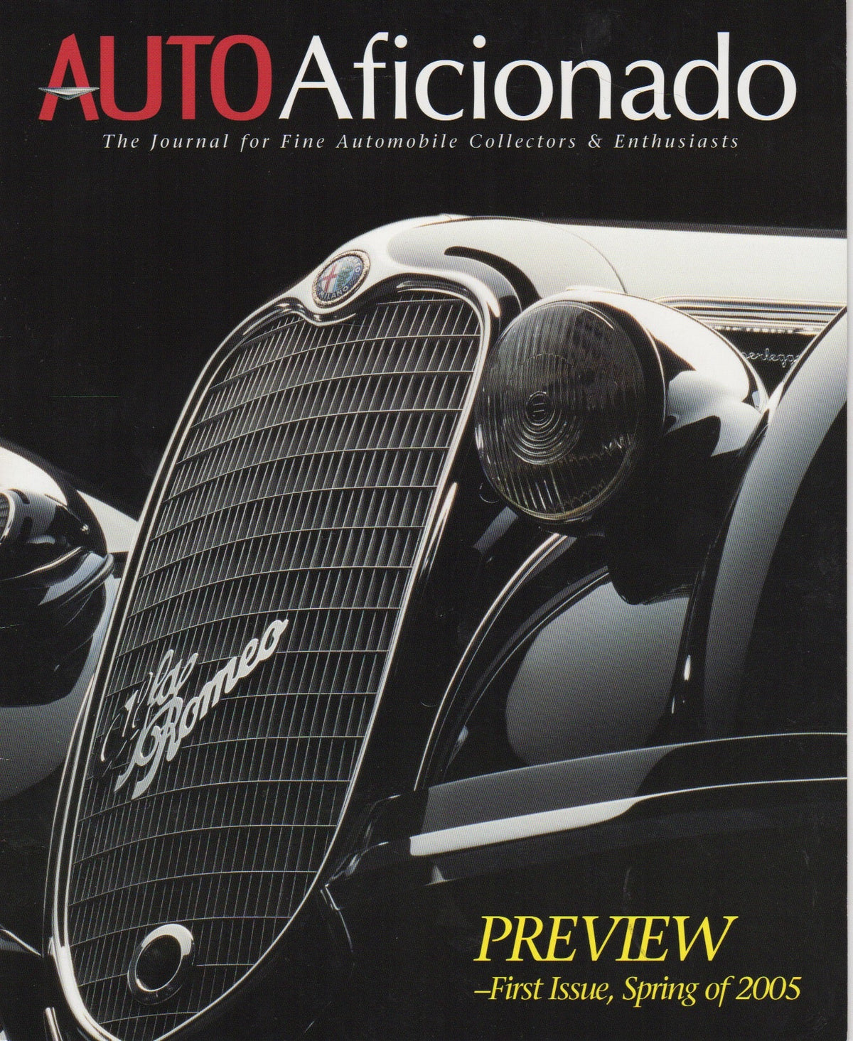Auto Aficionado Magazine Preview Issue