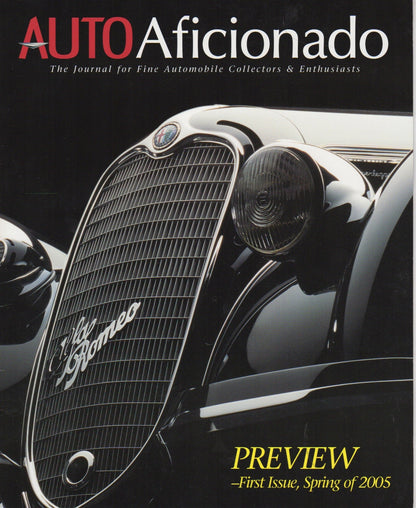 Auto Aficionado Magazine Preview Issue