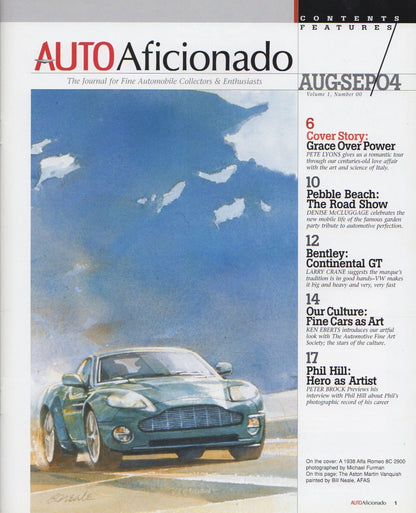 Auto Aficionado Magazine Preview Issue