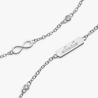 Abuela Infinity Chain Double Strand Bracelet