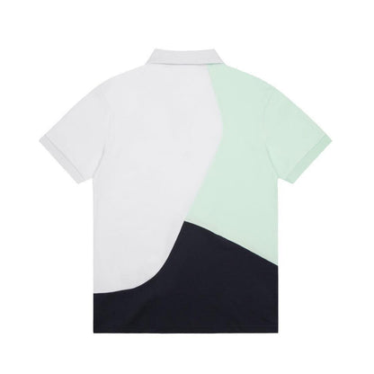 Lacoste T-Shirt with Collar 'White-Black-Green'