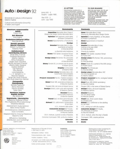 Auto & Design Magazine 1995 N 92