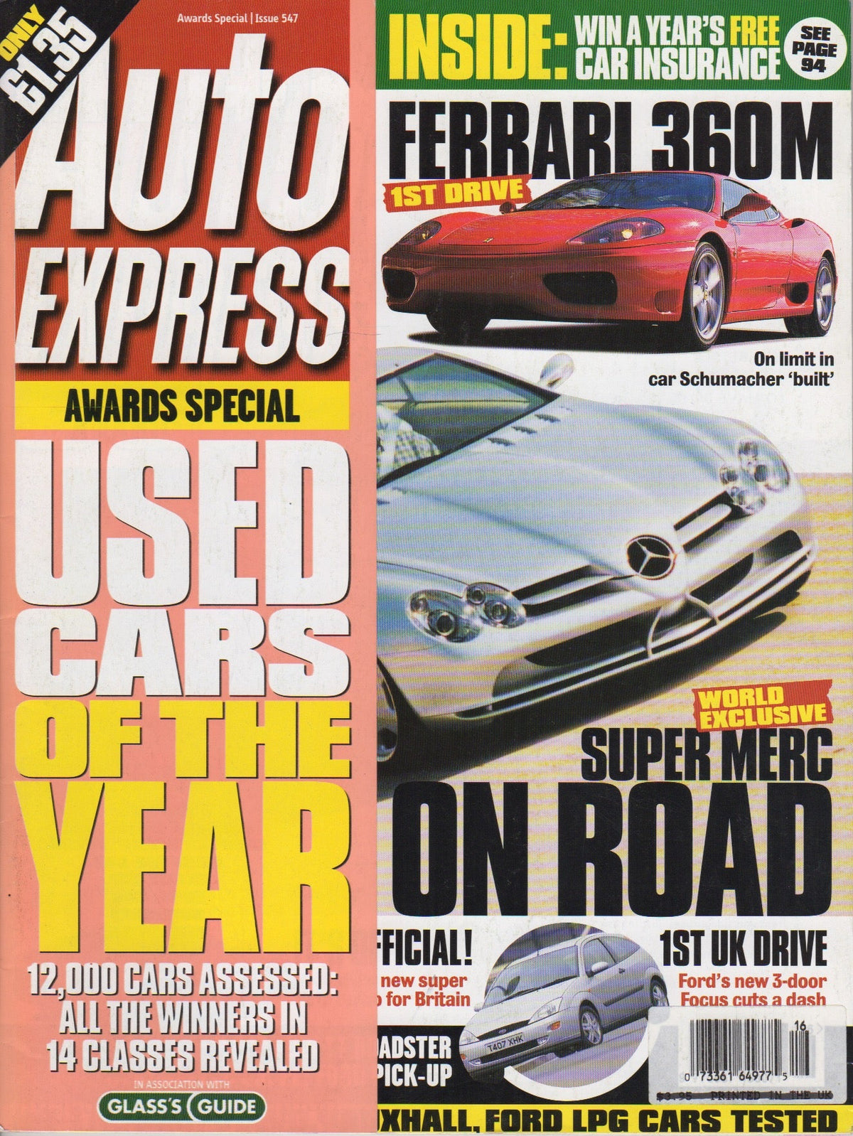 Auto Express Magazine, awards special
