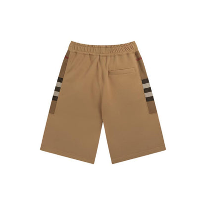 Burberry Men's Striped Cotton Knit Basketball Shorts 'Beige'