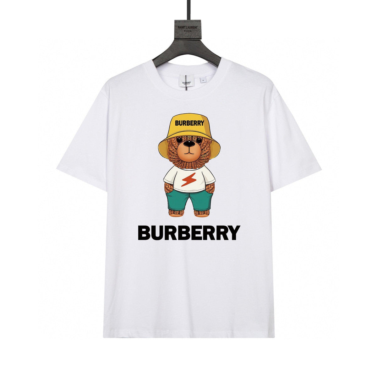 Burberry Bear T-Shirt White | Luxury Cotton Crew Neck Tee