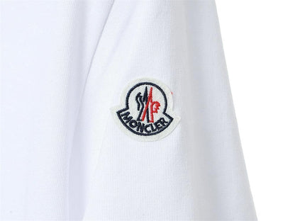 Moncler T-Shirt Without Collar 'White'