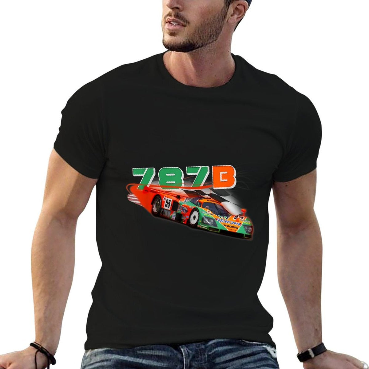 787B Le Mans Vintage Rotary Race Car Comfortable T-Shirt — photo 2 of 8
