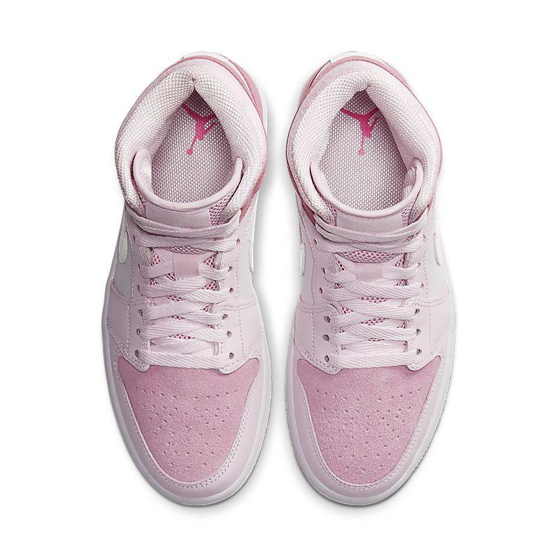 Air Jordan 1 Mid Wms 'Digital Pink'