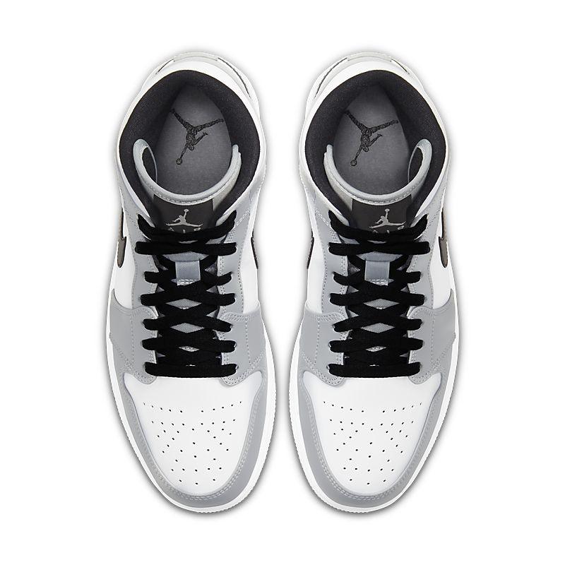 Air Jordan 1 Mid 'Light Smoke Grey'