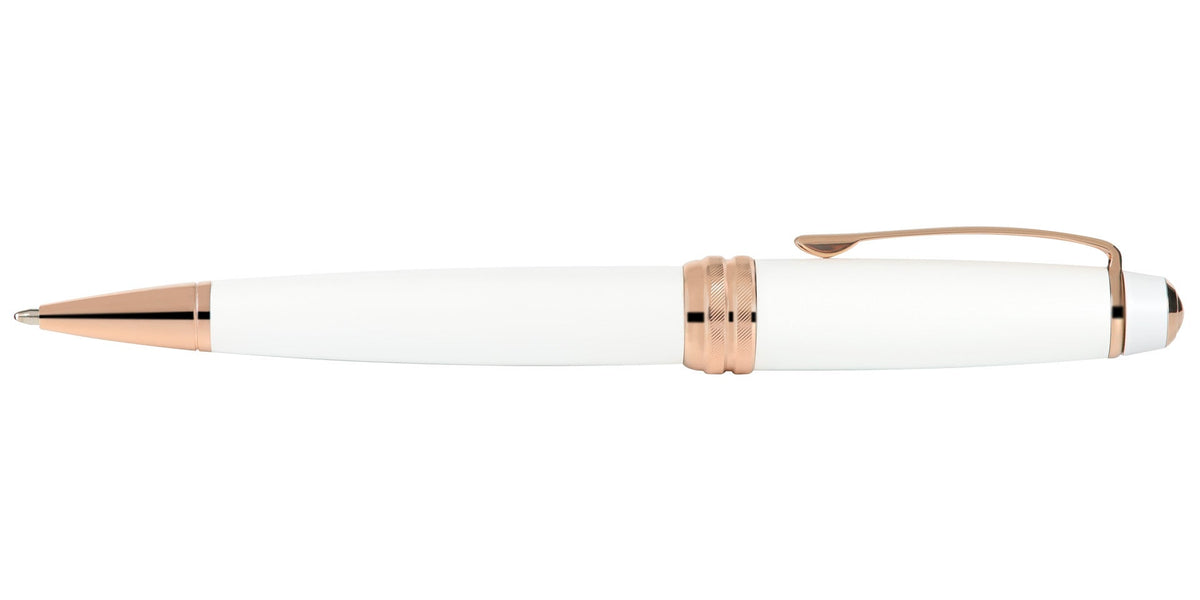 Bailey™ Pearlescent White Lacquer Ballpoint Pen