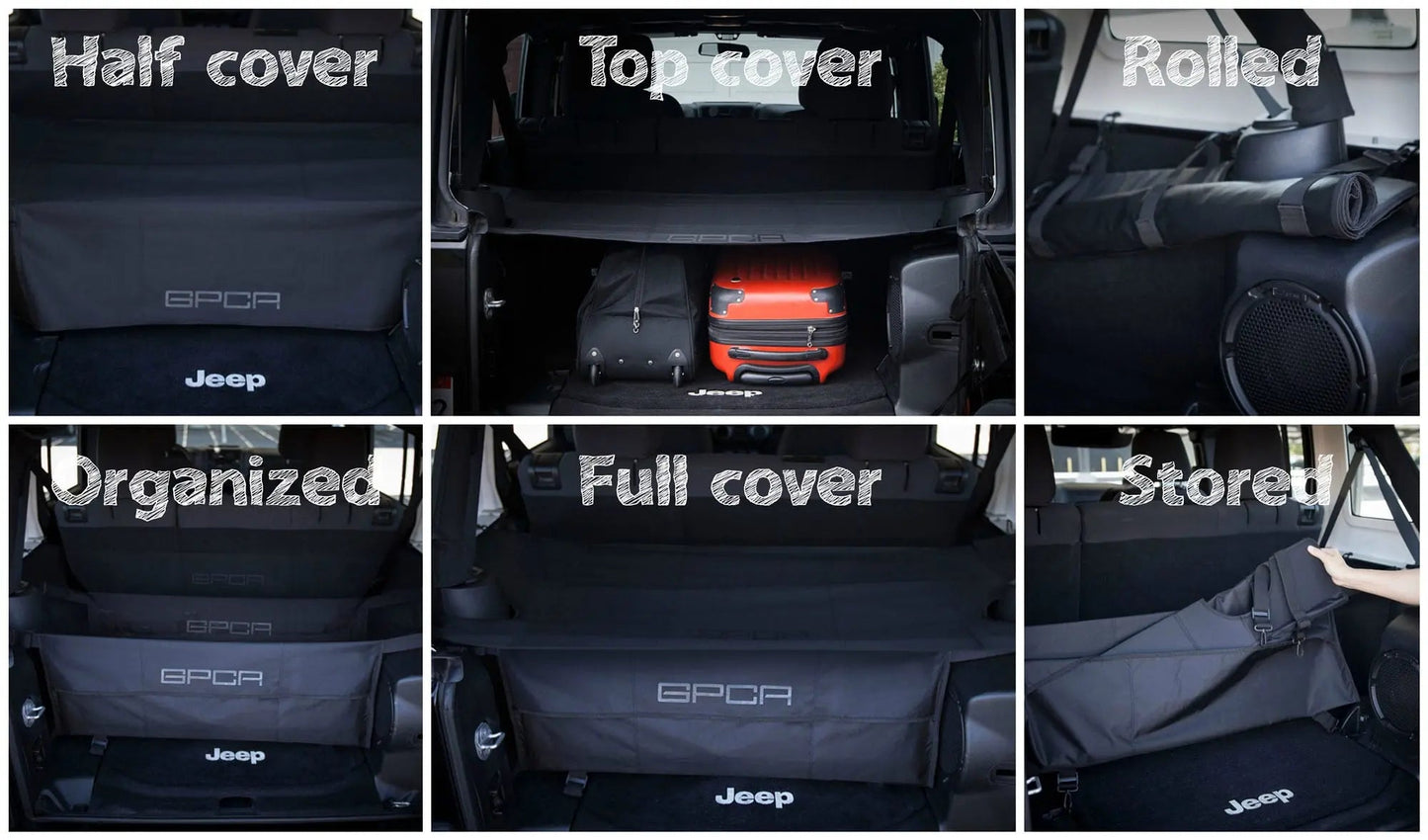 Jeep Wrangler JK 4DR Cargo Freedom Pack LITE (2007-2018)
