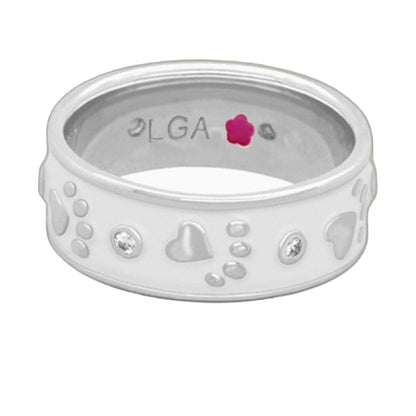 Animal Paradise Ring — Paw & Heart Band